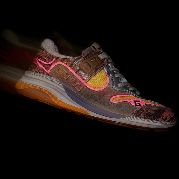 Authentic Gucci ultra pace multicolored sneaker - Picture 3 of 7